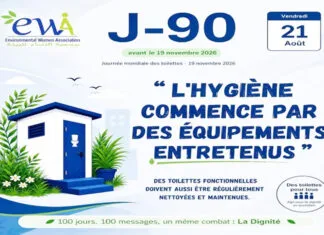 COMMUNIQUÉ DE PRESSE : EWA mobilise pour un accès à des sanitaires publics propres, accessibles, entretenus et sécurisés